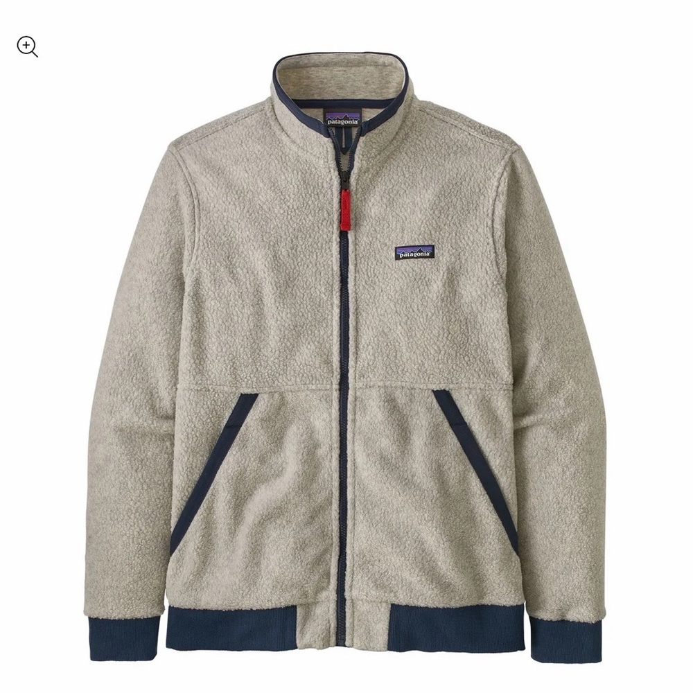 Patagonia Men's Tan Fleece Jacket